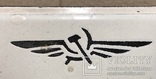 Эмалированная одесская табличка 1960х годов "Касса Аэрофлота", фото №3