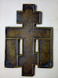 Кіотний Хрест.  Емалі. 17 х 11 см, фото №3