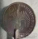 Германия 10 марок, 1972, Олимпиада ,Мюнхен -Факел-серебро,С76, фото №4