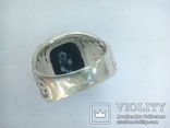 Мужской перстень серебро 925 пробы размер 20, фото №3