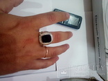 Мужской перстень серебро 925 пробы размер 20, фото №7
