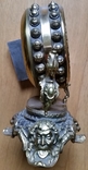 Годинник, бронза  Н21х17,5х13, фото №4