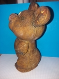 Старенький Олимпийский мишка из паралона или резины(?)., фото №4