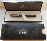 Новая перьевая ручка Parker Rialto. Две восьмёрки на пере. Англия, 2006 год., фото №2