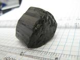 Натуральный Черный Турмалин Шерл Кристалл 233.25 ct 46.65 грамм Большой Камень 012, фото №9