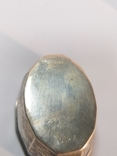 Старые серебряные солонки, Sterling, 49г., фото №5