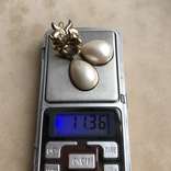 Серебряные серьги, Италия, вес 11,36 грамм, фото №9