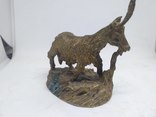 Бронзовая скульптура Горная коза, фото №9