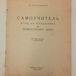 Самоучитель игры на мандолине и 4-х странной домбре, фото №3