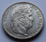 5 франков 1840 Луи Филипп (состояние), фото №2
