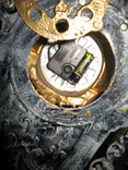 Бронзовые большие часы 55 см, фото №8