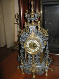 Бронзовые большие часы 55 см, фото №11