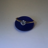 Кольцо с бриллиантом 0,51ct, фото №2