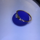 Кольцо с бриллиантом 0,24ct, фото №5