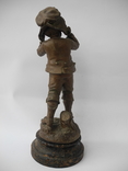 Старинная Фигура Мальчик ( Европа 19 век ) 32 см., фото №10