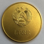 Золотая Школьная Медаль LTSR 1960, фото №2