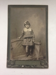 Портретное фото 17*11 см  Девочка Севастополь 1915 год, фото №4