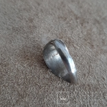 Серебряное кольцо с гранатом ( серебро 925 пр), фото №9