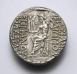 Срібна тетрадрахма від імені Філіппа I Філадельфа (95-83 до н.е.), м.Антіохія на Оронті, фото №7