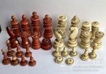 Шахматы костяные конец 18-го века (красные и белые), фото №2