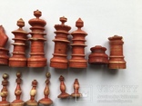 Шахматы костяные конец 18-го века (красные и белые), фото №10