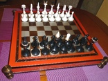Шахматы красивые, доска металическая., фото №2