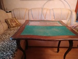 Антикварный ломберный столик, фото №2