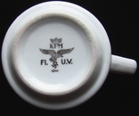 Кофейная чашка Люфтваффе / 1941 /  КРМ / Flugplatz-Unterkunft-Verwaltung, фото №3