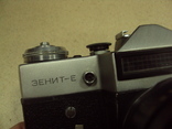 Фотоаппарат зенит-е объектив helios-44-2 с чехлом, фото №5