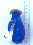 Ёлочная игрушка пингвин, вата, фото №3