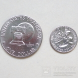 Юбилейные монеты 2 шт. “200 летие независимости Америки.”, фото №4