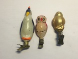 Елочные игрушки (птички на прищепках), фото №2