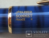 Новая перьевая ручка Parker Sonnet 1999 г. Оригинал с футляром и паспортом., фото №9