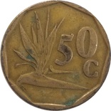 ЮАР 50 цент , 1991, фото №2