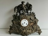 Бронзовые часы 19 век, фото №2