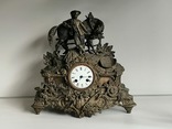 Бронзовые часы 19 век, фото №11