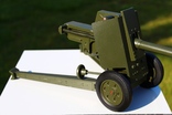 Пушка большая стреляющая игрушка военная-модель, военная  техника, СССР, фото №3