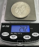 1 доллар Эйзенхауэр 1973г серебро, фото №5