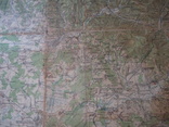Подкарпатия 1942 г  Закарпатье туристичная карта, фото №7
