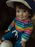  Фарфоровая кукла Elke Hutchens 45 см., фото №2