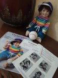  Фарфоровая кукла Elke Hutchens 45 см., фото №3