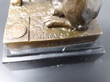 Клеопатра с пантерой бронза. Cesaro, фото №9