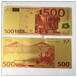 Сувенир купюра  500 евро, фото №4
