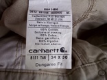 Треккинговые джинсы CARHARTT 34х30, пояс 90 см, фото №3