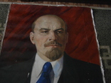 Ленин  х.м, 130 на 100 см., фото №4