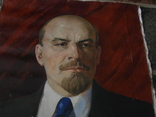 Ленин  х.м, 130 на 100 см., фото №5