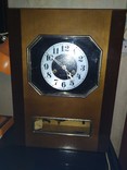 Часы настенные времён СССР "Янтарь"., фото №2