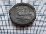 Монета Ольвия 4 век до Н.Э Орел сидящий на дельфине, фото №4
