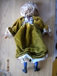Винтажна восковая кукла ручной раскраски, фото №8