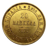 20 марок 1879 года. UNC., фото №2